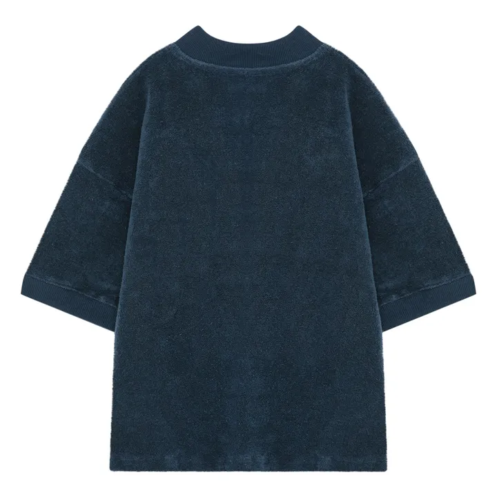 T-Shirt N°02 Eponge | Bleu marine- Image produit n°3