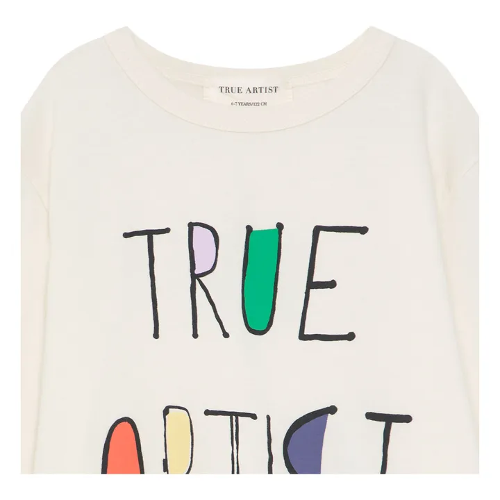 T-Shirt N°05 | Ivoire- Image produit n°4