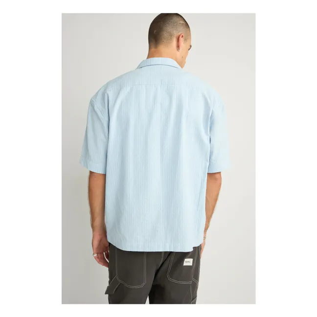 Camicia a quadri rilassata | Blu