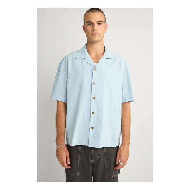 Camicia a quadri rilassata | Blu
