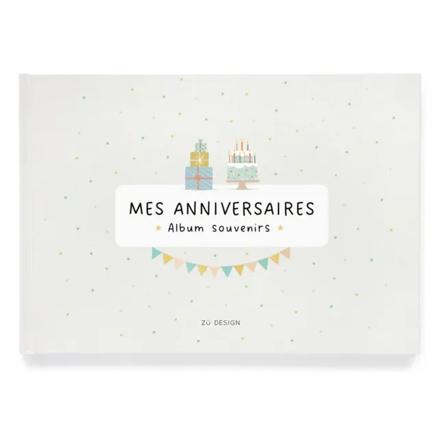 Livre de souvenir Mes anniversaires