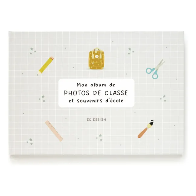 Álbum de fotos de clase y recuerdos escolares 