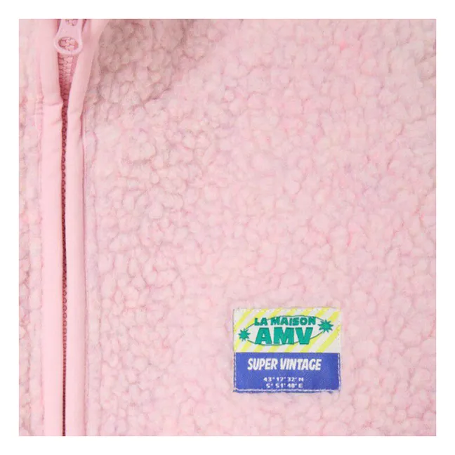 Veste Sherpa Hoktown | Rose pâle