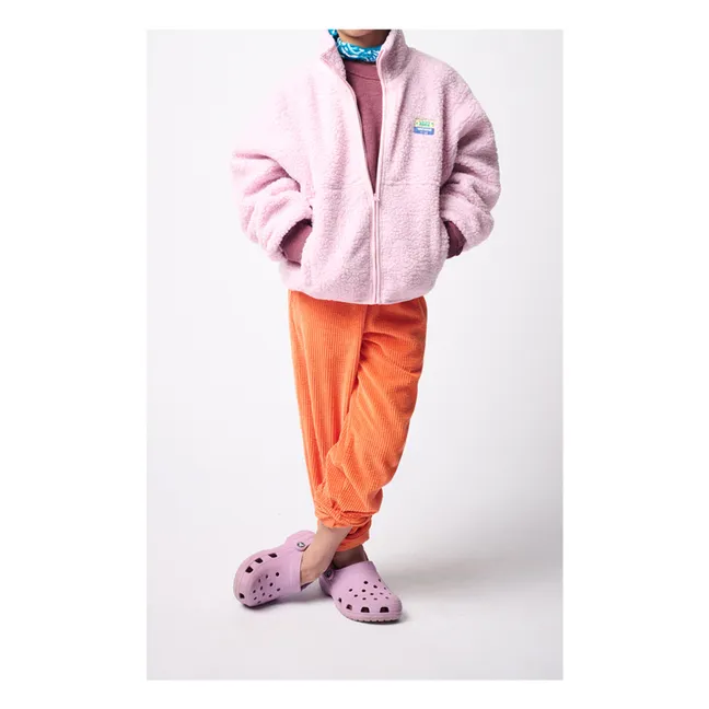 Veste Sherpa Hoktown | Rose pâle