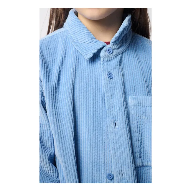 Chemise Velours Côtelé Padow | Bleu