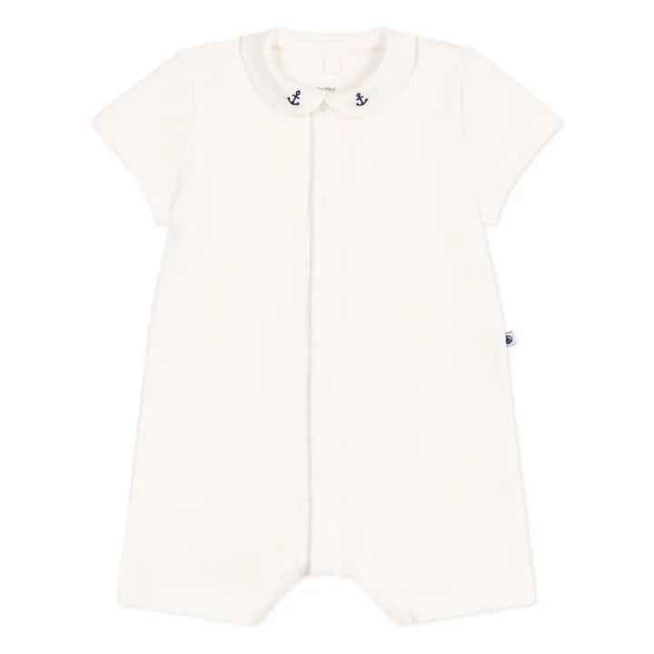 Combishort Baobar Coton Bio | Blanc- Image produit n°0