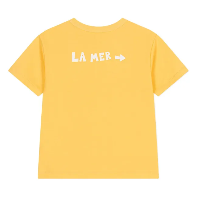 T-Shirt Bounce Bio-Baumwolle | Gelb