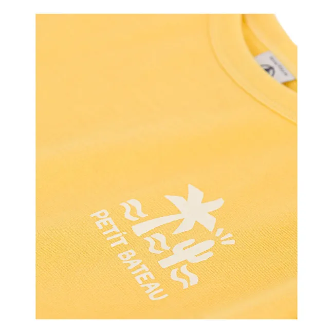 T-Shirt Bounce Bio-Baumwolle | Gelb