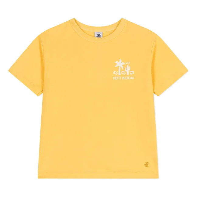 T-Shirt Bounce Coton Bio | Jaune