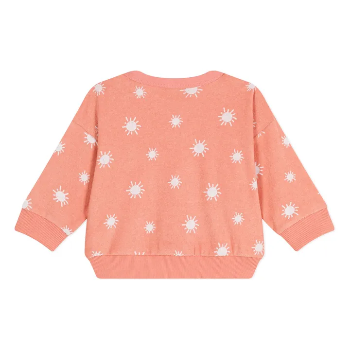 Sweat Beau Coton Bio | Abricot- Image produit n°3