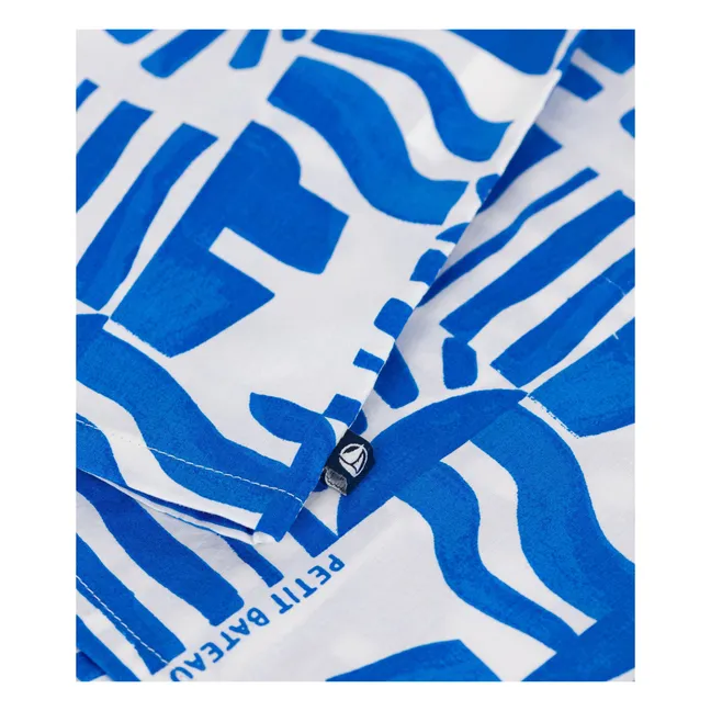 Camisa Bonjour Algodón orgánico | Azul