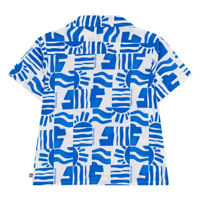 Camisa Bonjour Algodón orgánico | Azul