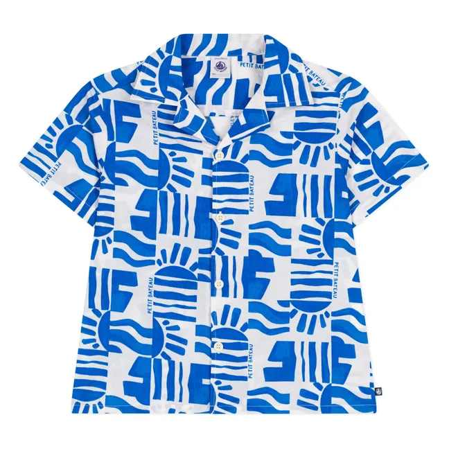 Camisa Bonjour Algodón orgánico | Azul