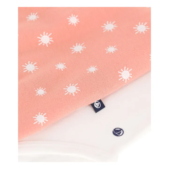Ensemble Body et Salopette Barabel Coton Bio | Abricot- Image produit n°3