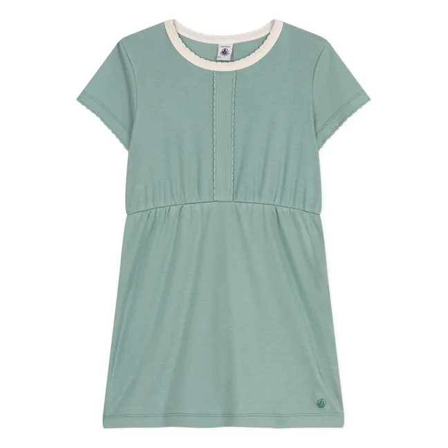 Kleid Bina Bio-Baumwolle | Salbei