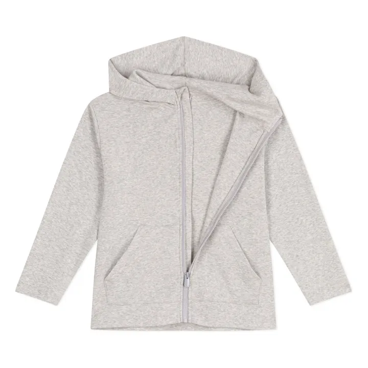 Sweat Brad Coton Bio | Gris chiné- Image produit n°1