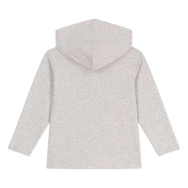 Sweat Brad Coton Bio | Gris chiné- Image produit n°2