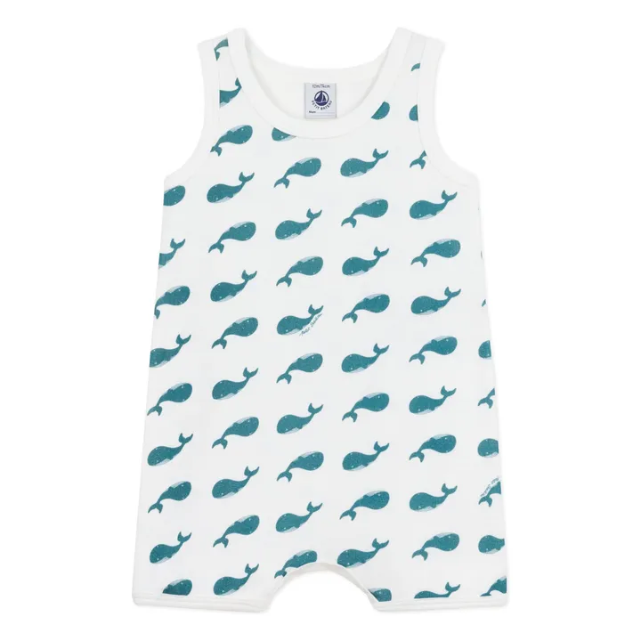 Combishort Boule Coton Bio | Ecru- Image produit n°0