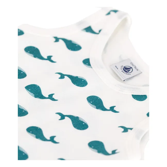 Combishort Boule Coton Bio | Ecru