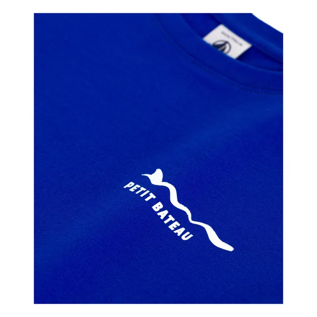 T-Shirt Bibus Coton Bio | Bleu