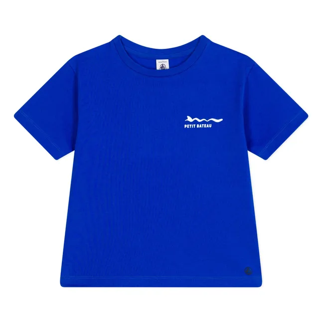 T-Shirt Bibus Coton Bio | Bleu
