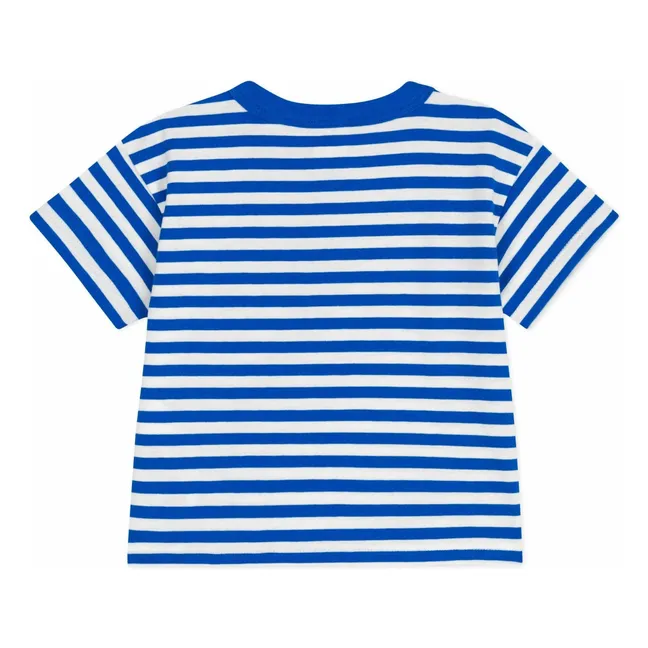 T-Shirt Bardi Coton Bio | Bleu