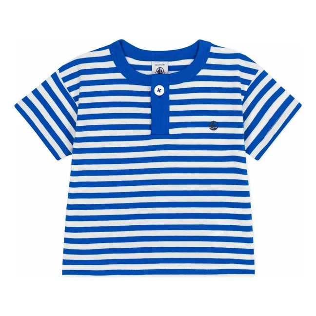 T-Shirt Bardi Coton Bio | Bleu