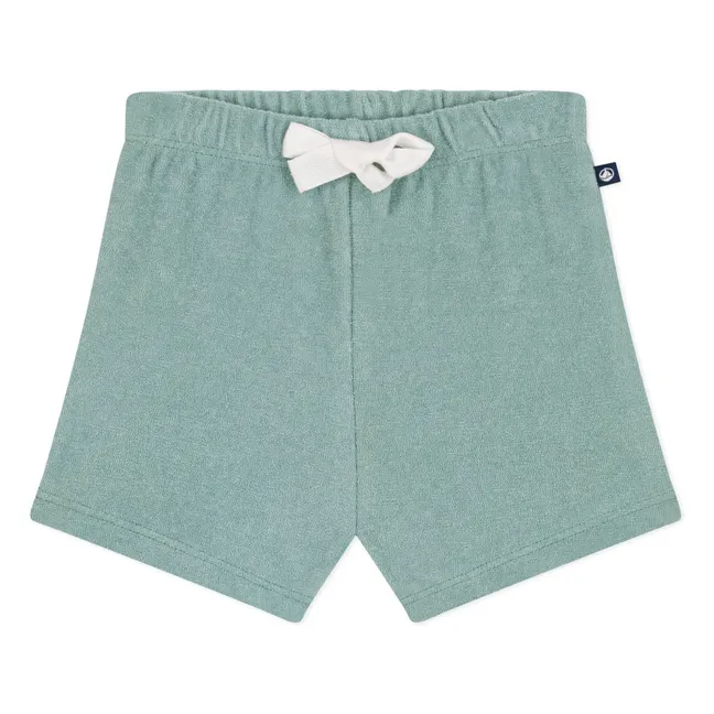 Pantaloncini in cotone biologico Beaba | Salvia