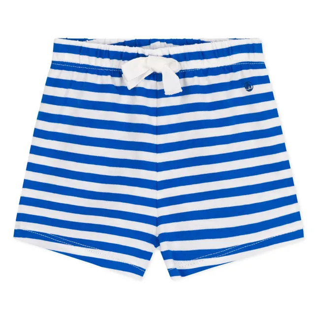 Bardine Organic Cotton Shorts | Blue