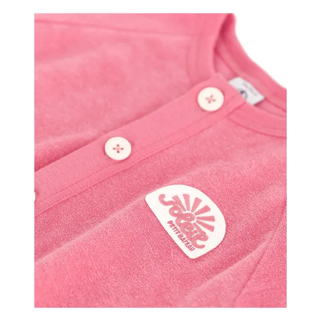 Combinaison Bea Coton Bio | Rose fuschia