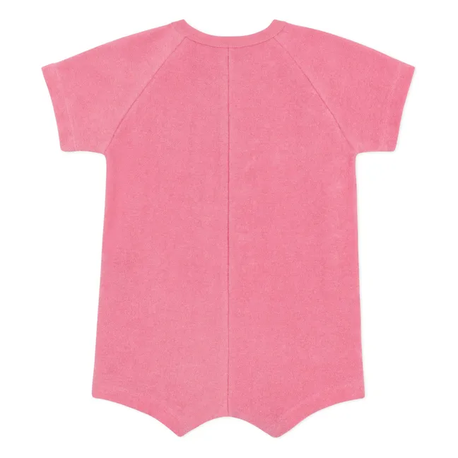 Combinaison Bea Coton Bio | Rose fuschia