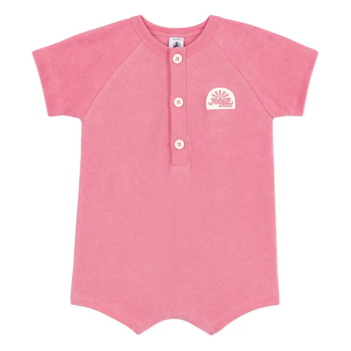 Bea Organic Cotton Jumpsuit | Fuchsia- Product image n°0
