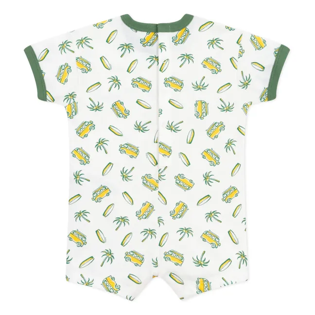 Combinaison Balade Coton Bio | Ecru
