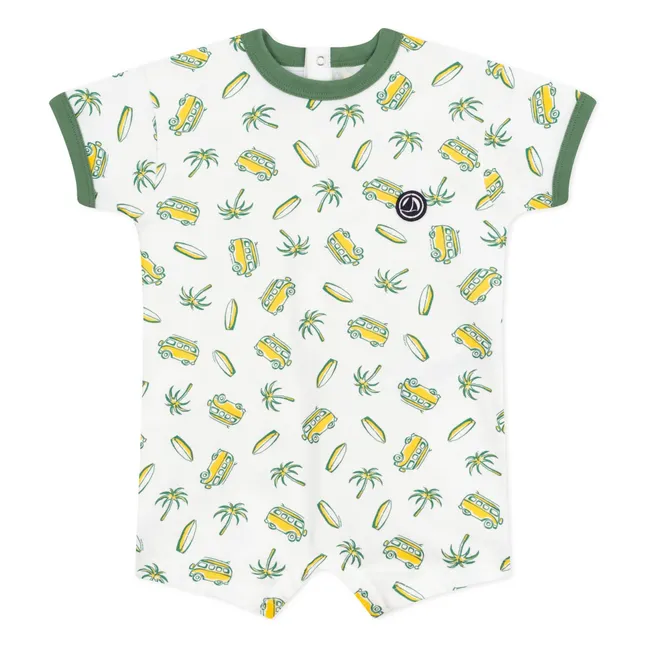 Combinaison Balade Coton Bio | Ecru