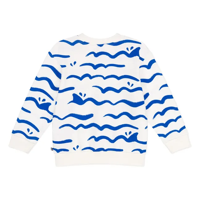 Felpa in cotone biologico Biarritz | Bianco
