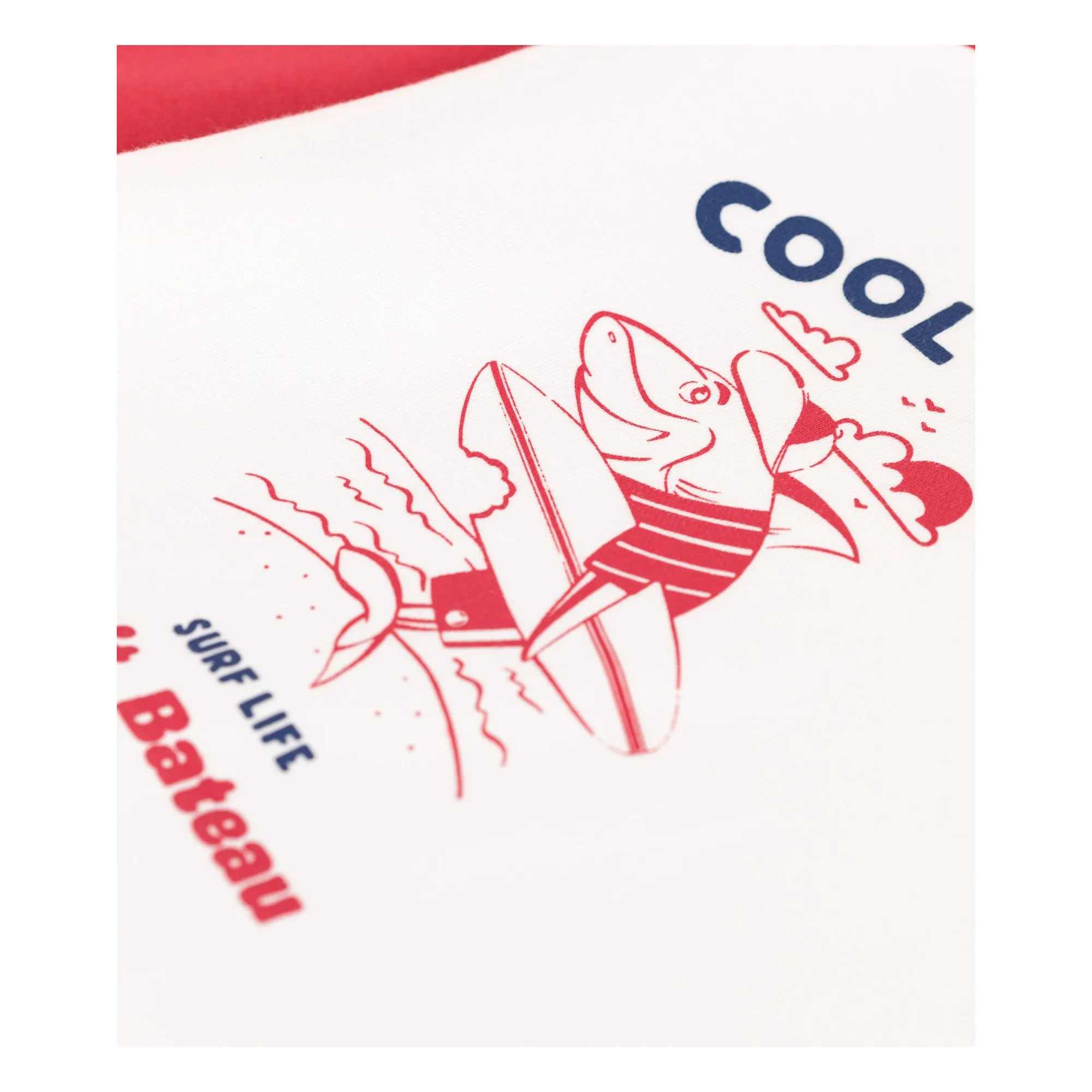 Sweat Bienvu Coton Bio | Rouge- Image produit n°4