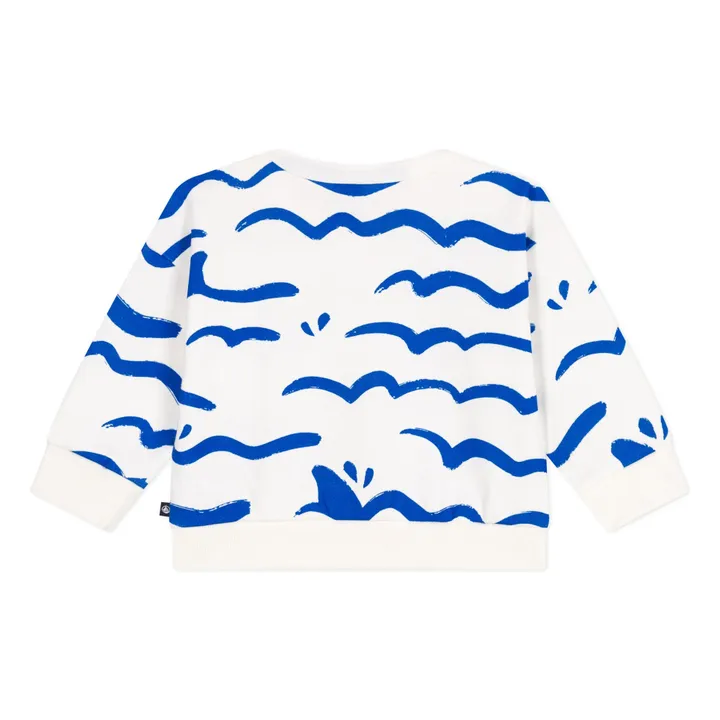 Bavion organic cotton sweatshirt | White- Product image n°3