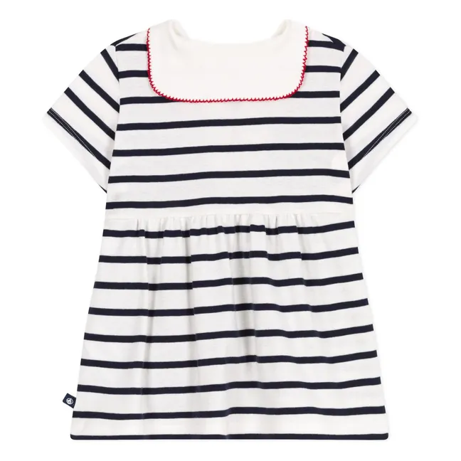 Kleid Barinia Bio-Baumwolle | Weiß
