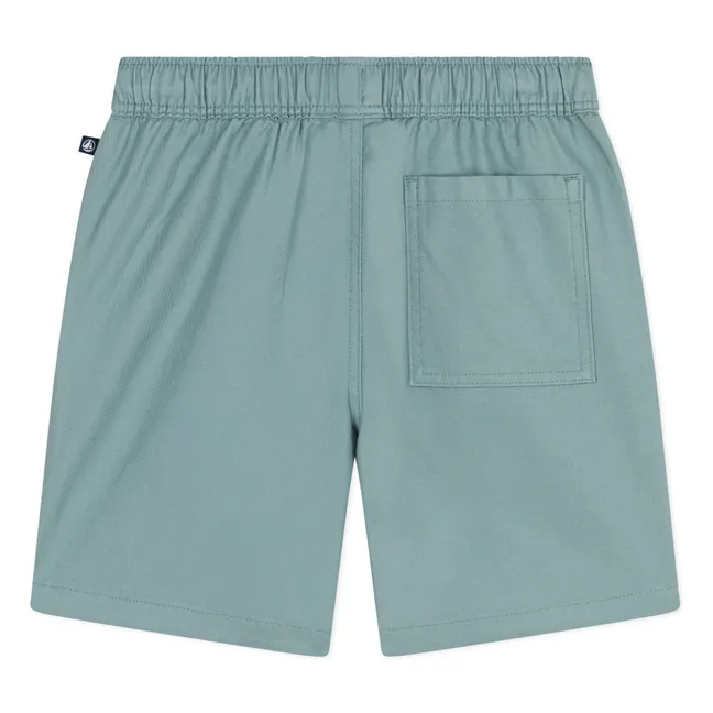 Short Bois Coton Bio | Sauge