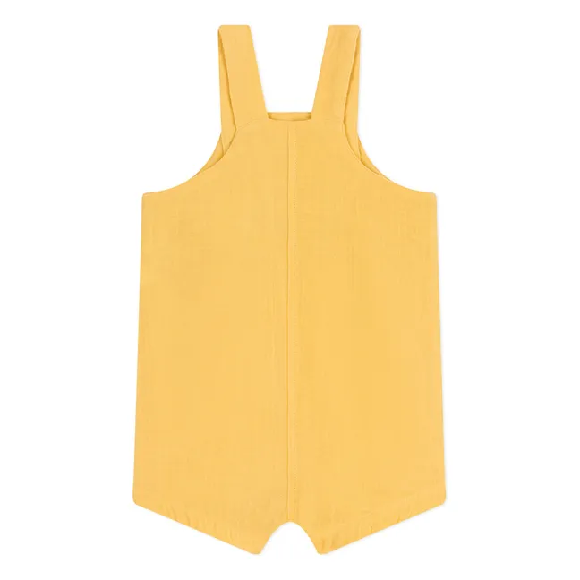 Peto de gasa de algodón orgánico Barege | Amarillo