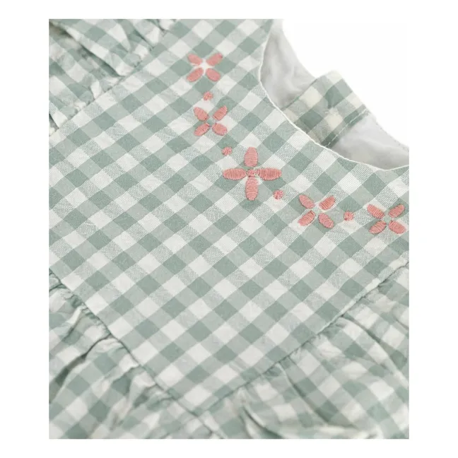 Barboteuse Bamille Coton Bio | Sauge