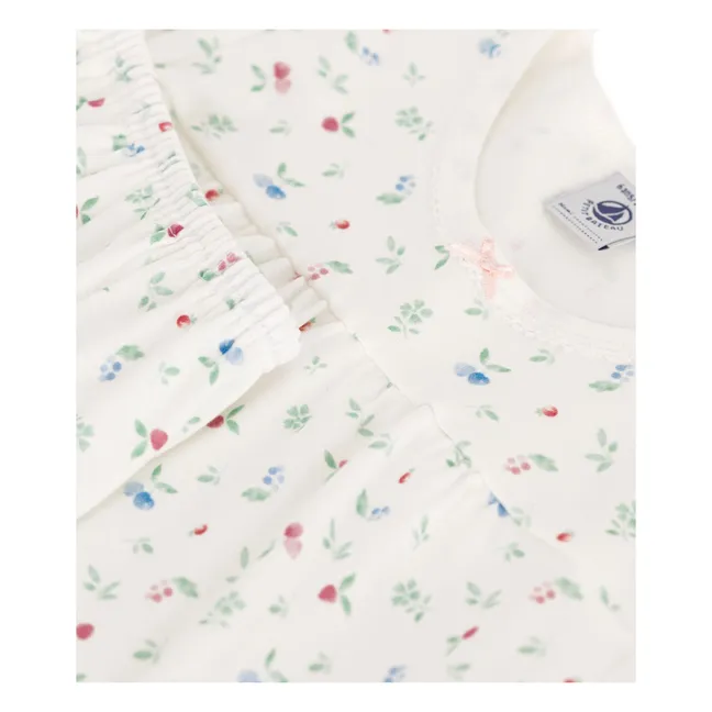 Pyjashort Bring Coton Bio | Blanc