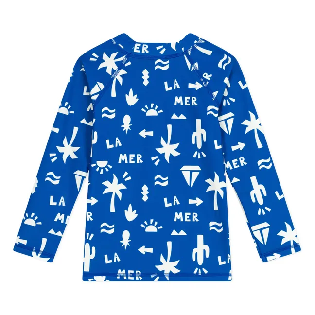 Blago Recycled Fiber UV Protection T-Shirt | Electric blue