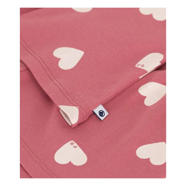 Pantaloncini in cotone organico Britney | Rosa antico