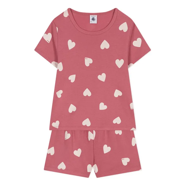 Pantaloncini in cotone organico Britney | Rosa antico