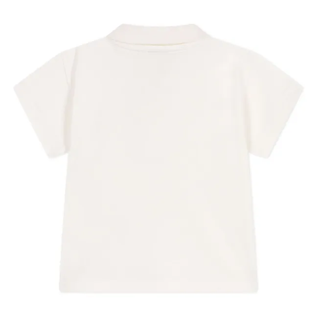 Polo Barista in cotone biologico | Bianco