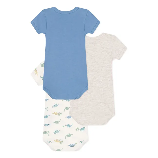 Set of 3 Denver Organic Cotton Bodies | Heather beige