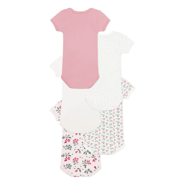 5 Bodies Germaine Algodón Ecológico | Rosa