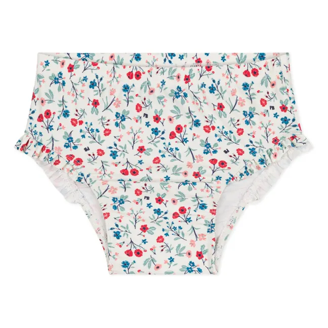 Badehose Bayadou aus recycelten Fasern | Weiß