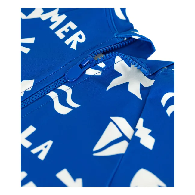 T-Shirt Anti-Uv Baie Fibres Recyclées | Bleu